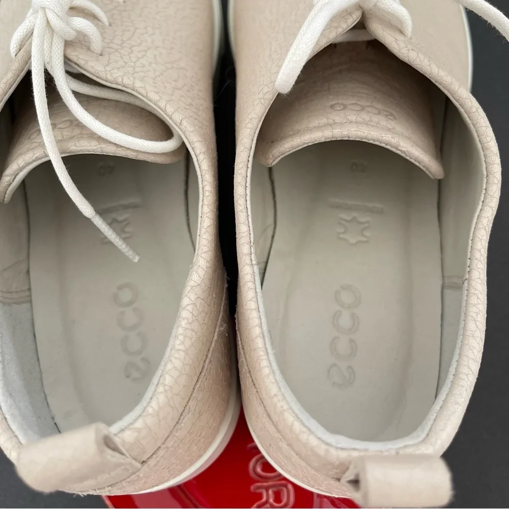 Ecco Gillian Tie Lace Up Sneakers, Size 9.5 - Picture 11 of 13